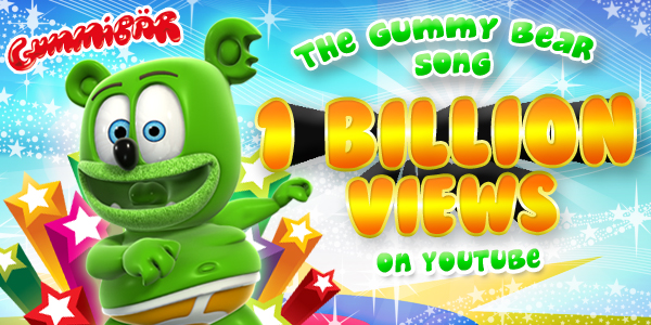Gummybear International content Passes 20 Billion Views on